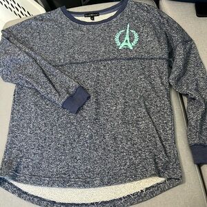 “Paris” navy blue sweatshirt